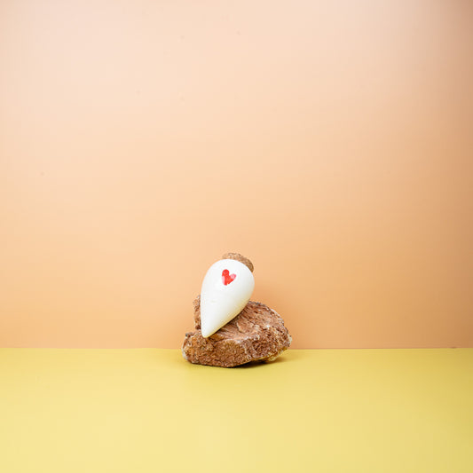 Selbstbewässerung Pepin Olla Herz, rotes Herzmotiv – potflourri