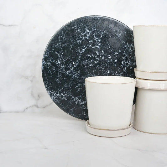 Keramik Übertopf ANTIBES, 11 cm – potflourri