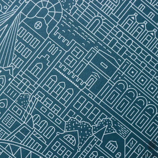 Notizbuch Hamburg A5 Journal mit Hamburg-Illustrationen – potflourri