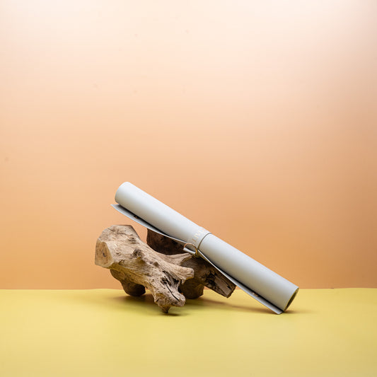 Pflanzmatte Livlig Beige, Lederoptik – potflourri