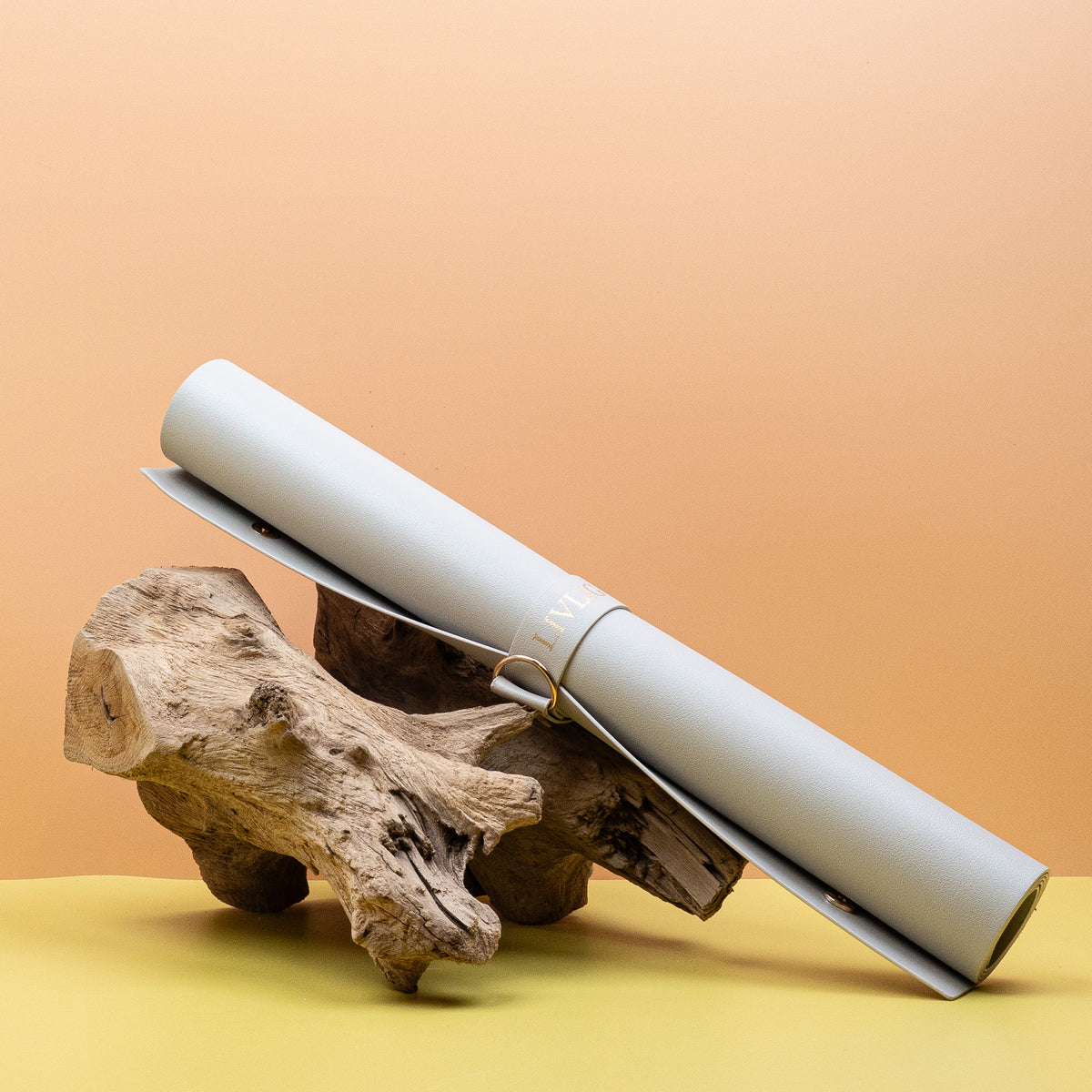Pflanzmatte Livlig Beige, Lederoptik – potflourri