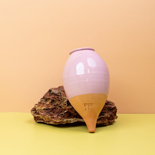 Selbstbewässerung Lutoya Olla Pink, Naturton – potflourri