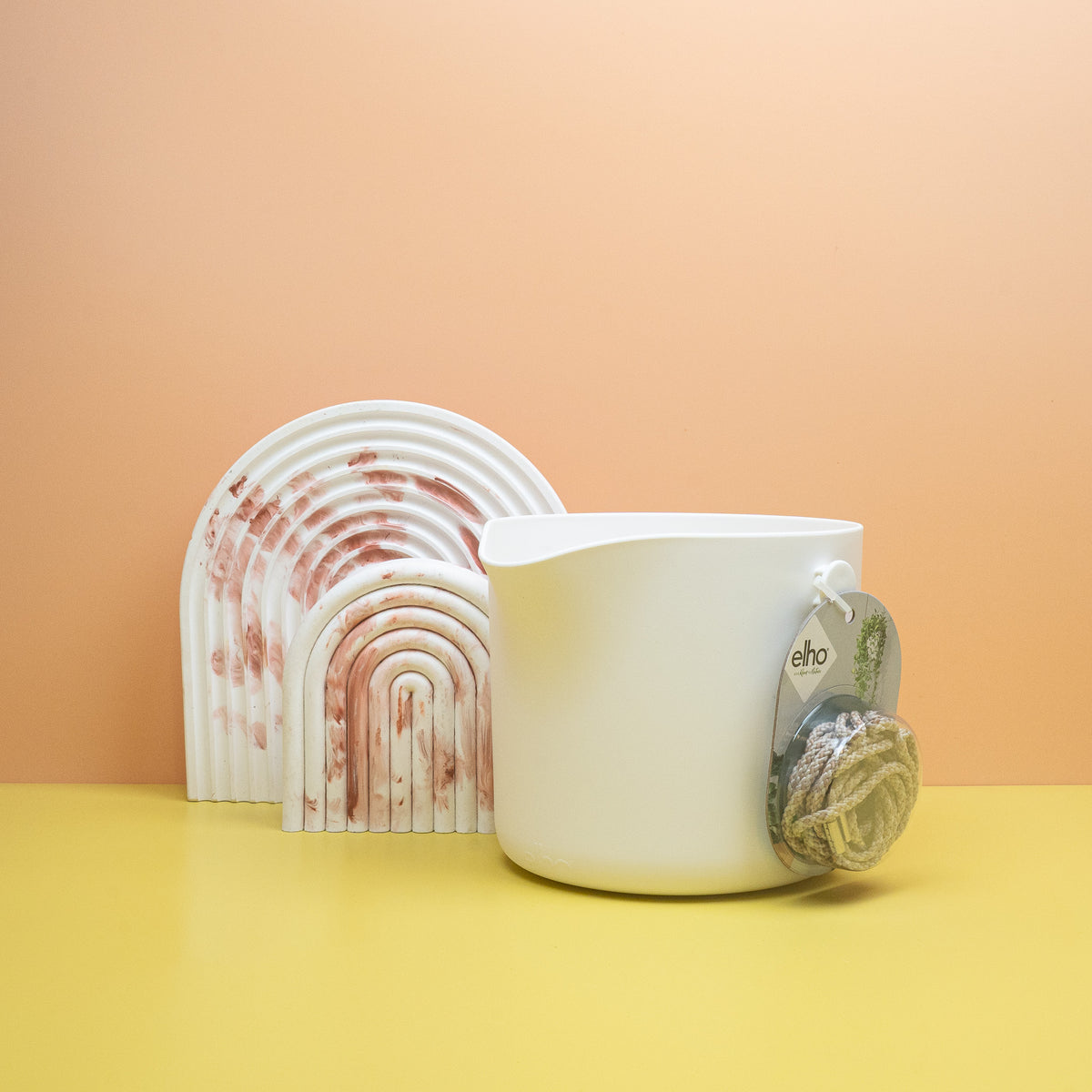 Übertopf Elho B for Swing Weiss – potflourri