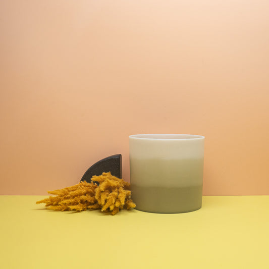 Übertopf Elho Colour Gradient Rund Bambusgrün – potflourri