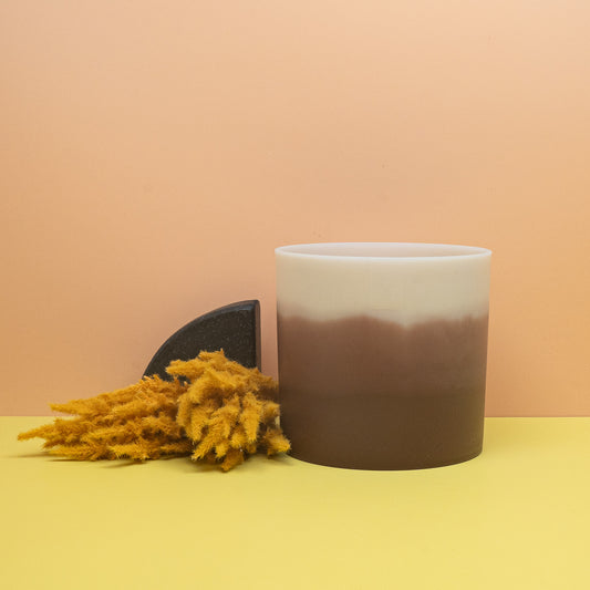 Übertopf Elho Colour Gradient Rund Zedernbraun – potflourri