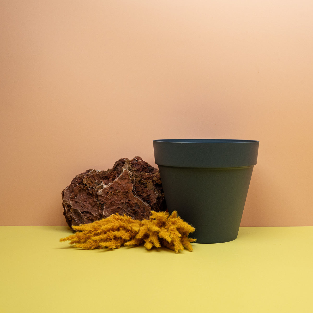 Übertopf Elho Loft Urban Rund Anthrazit – potflourri