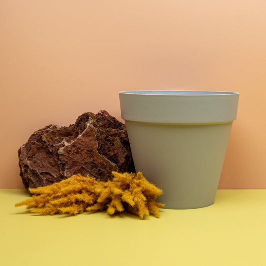 Übertopf Elho Loft Urban Rund Warmesgrau – potflourri
