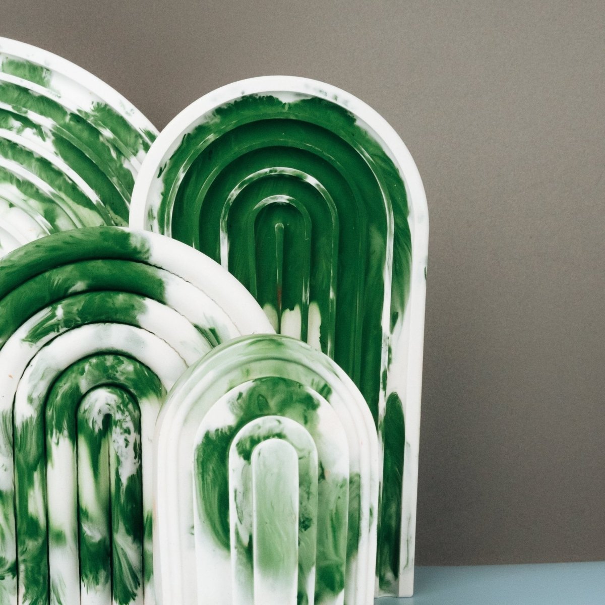 Dekoration Rainbow Green Splash, vielseitig einsetzbares Dekoelement