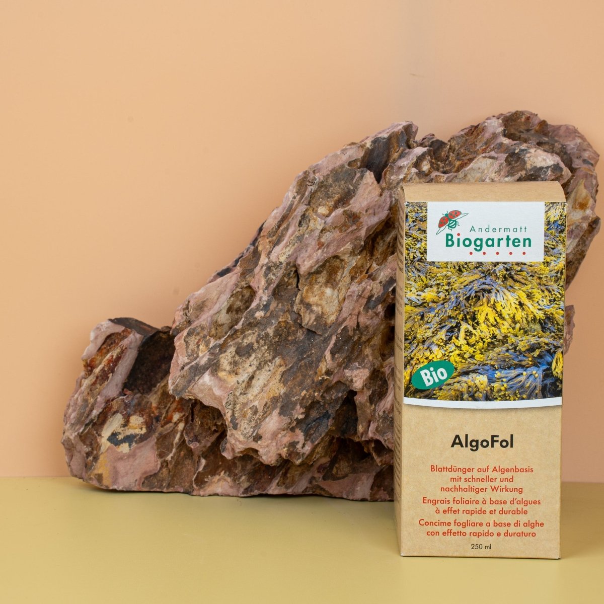 Andermatt AlgoFol, Flasche im Detail