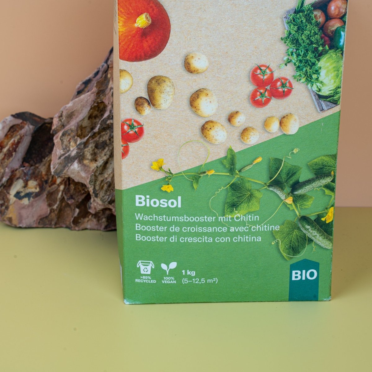 Andermatt Wachstumsbooster Biosol, Verpackung im Detail