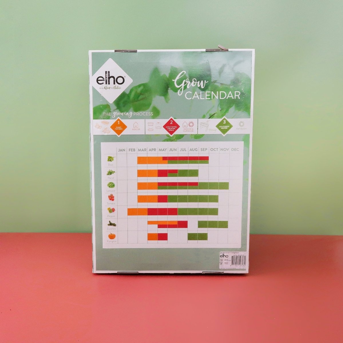 Gewächshaus Elho Green Basic Set mit Untersetzer und Pflanzschildern