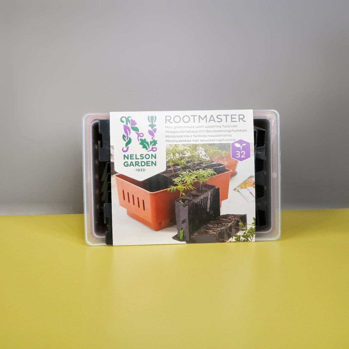 Gewächshaus Nelsongarden Rootmaster, patentiertes Mini-Gewächshaus – potflourri