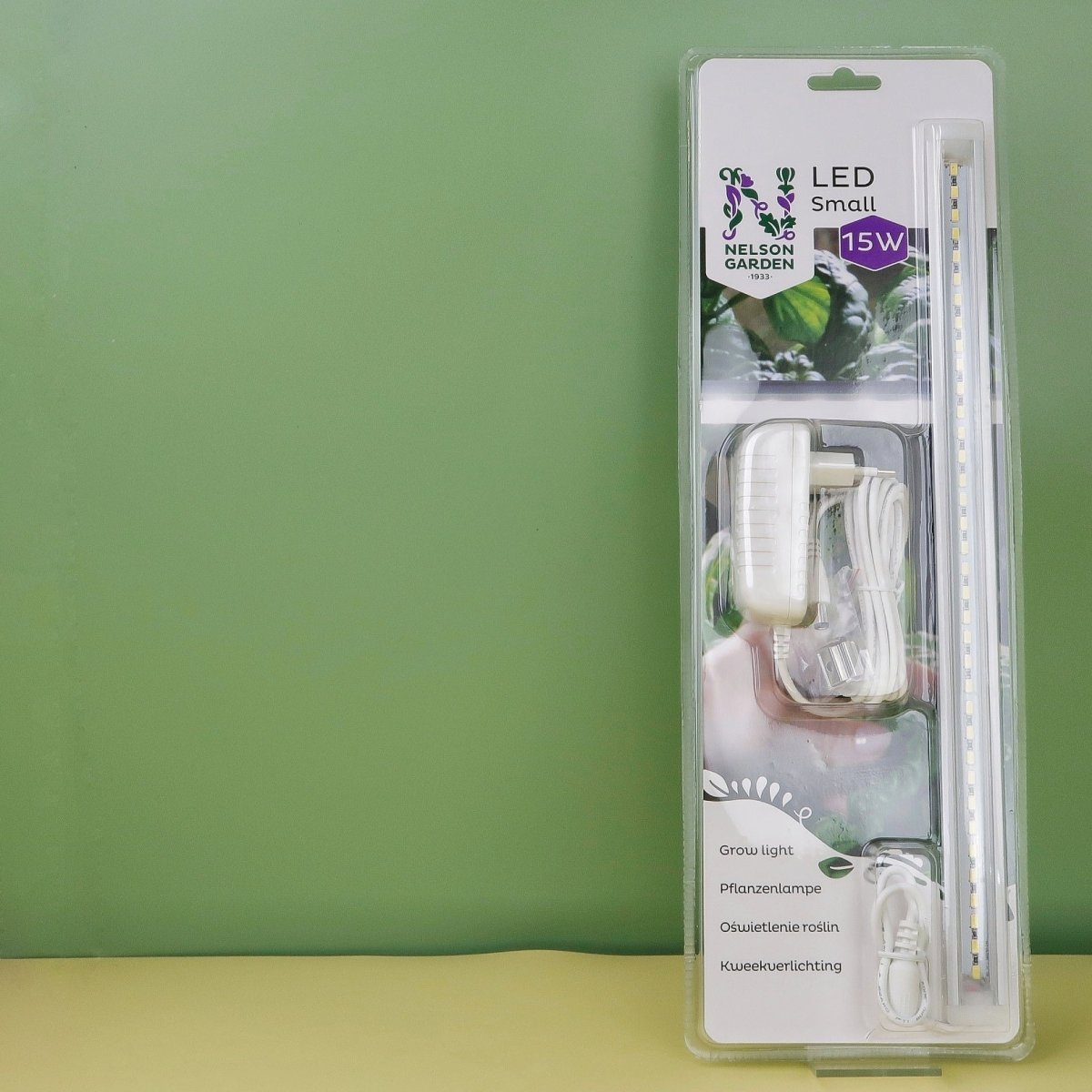 Pflanzenlampe Nelsongarden LED 15W mit passendem Adapter