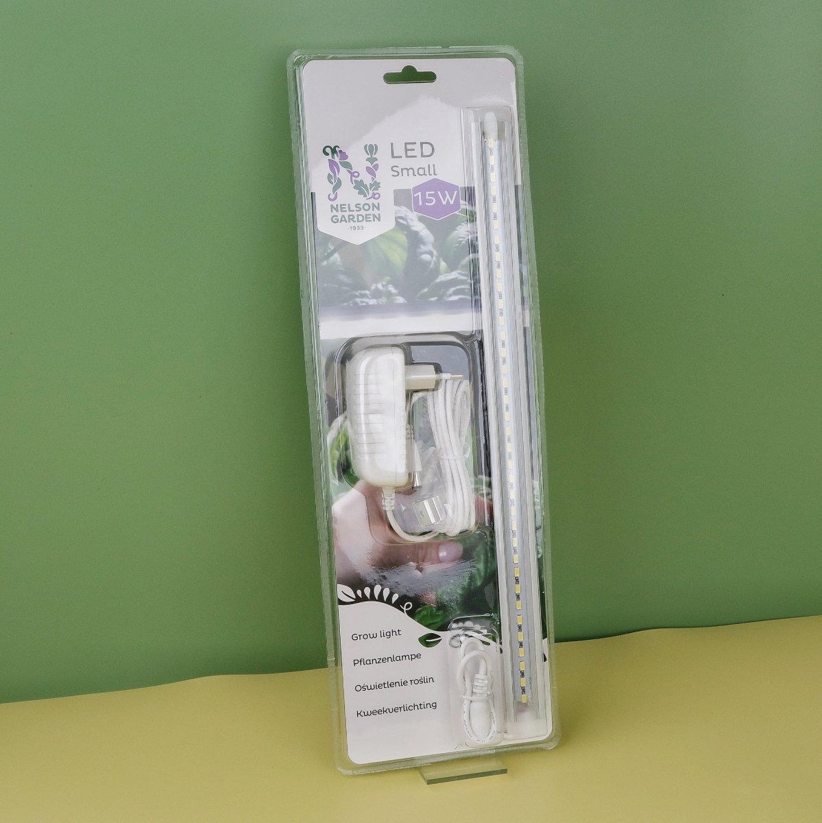 Pflanzenlampe Nelsongarden LED 15W für Anzucht und Zimmerpflanzen