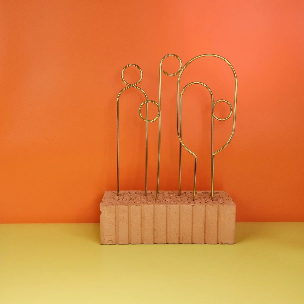 Pflanzenstütze Botanopia Small in Gold – potflourri