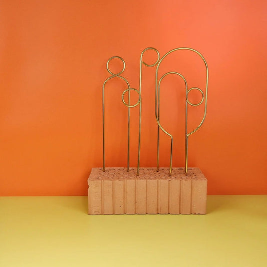 Pflanzenstütze Botanopia Small in Gold – potflourri
