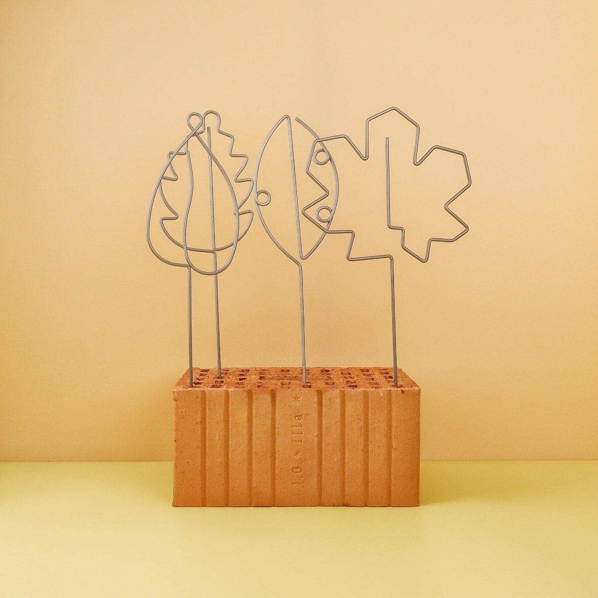 Pflanzenstütze Esschert Leaf Silver von Esschert Design – potflourri