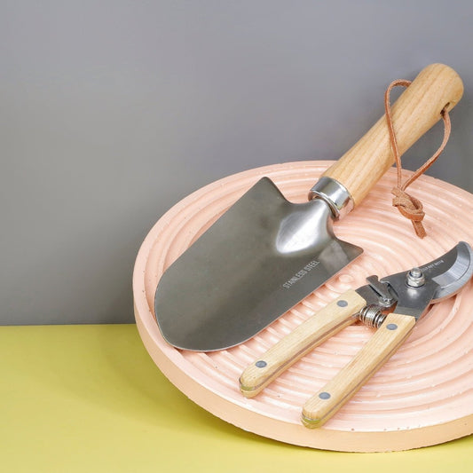 Set Gartenschaufel und Astschere Botang aus Stahl – potflourri