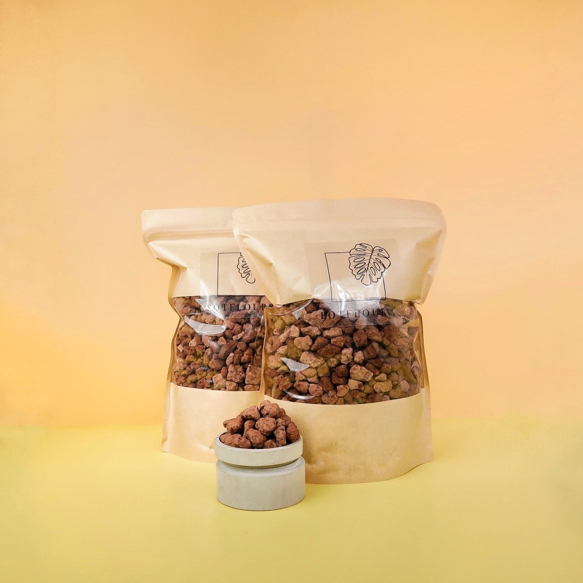 Substrat Lavagranulat – natürliches Lavagestein – potflourri