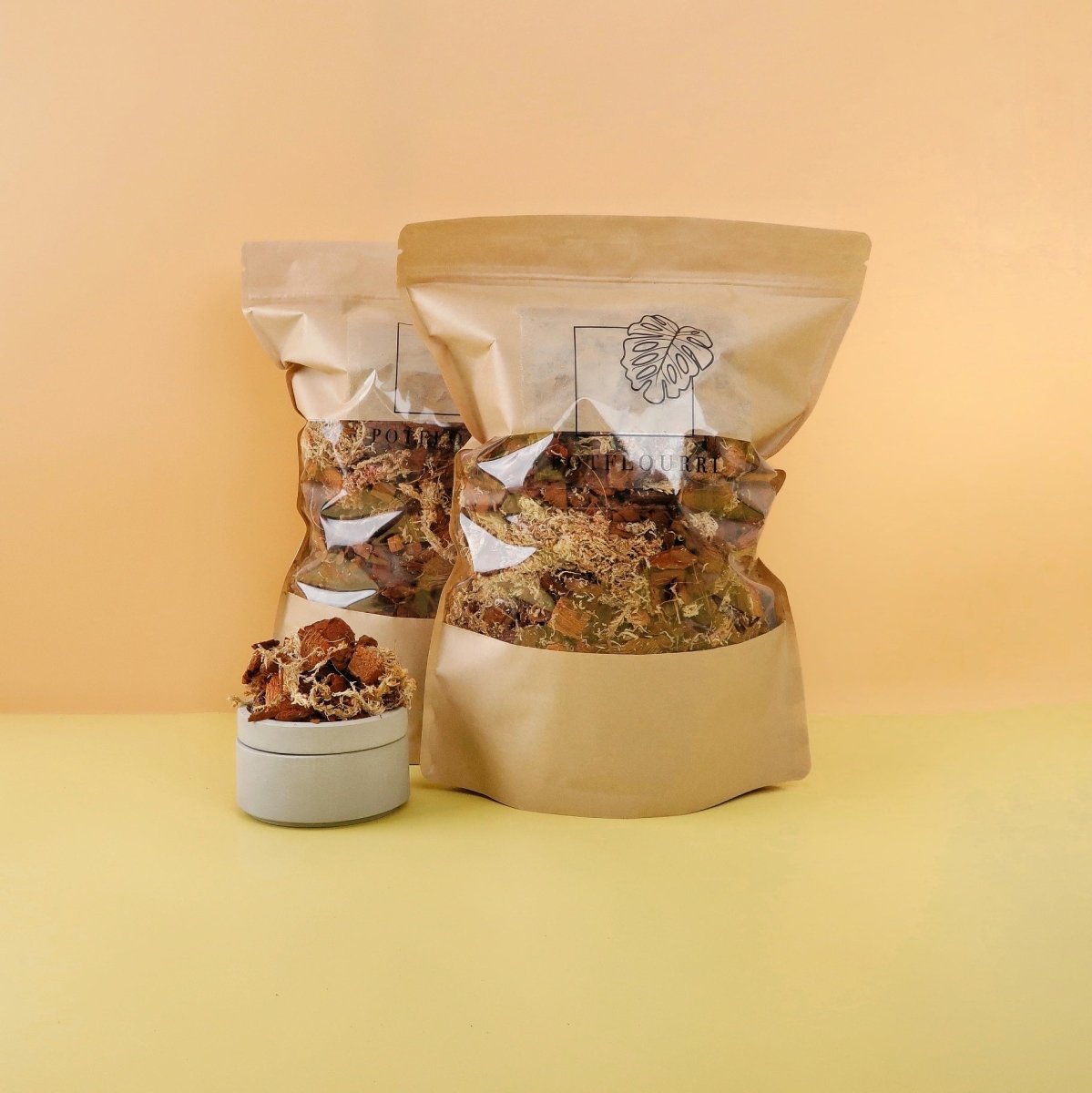 Substrat-Mischung Orchideen aus drei Zutaten – potflourri
