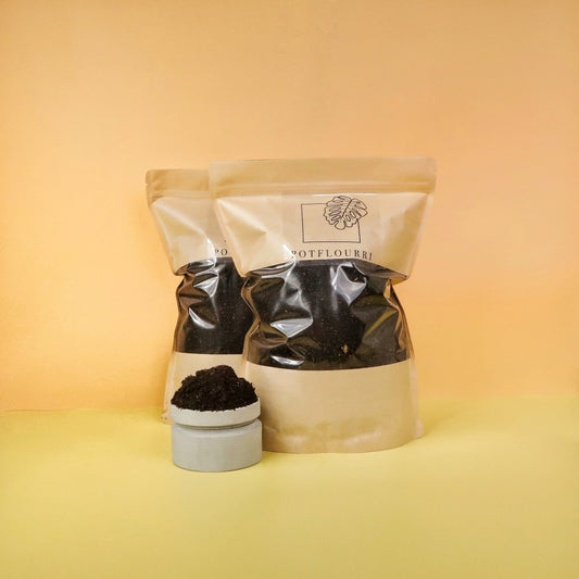 Substrat Wurmhumus – Bodenverbesserer mit Mycorrhiza – potflourri
