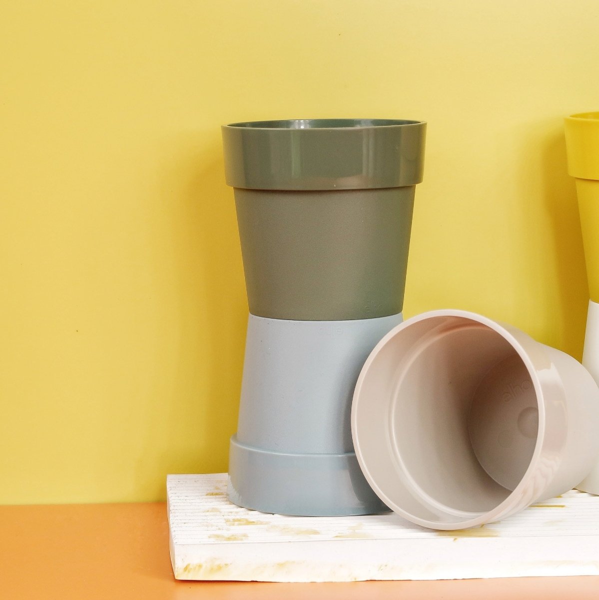 Elho-Übertopf, klassisches Design für Zimmerpflanzen