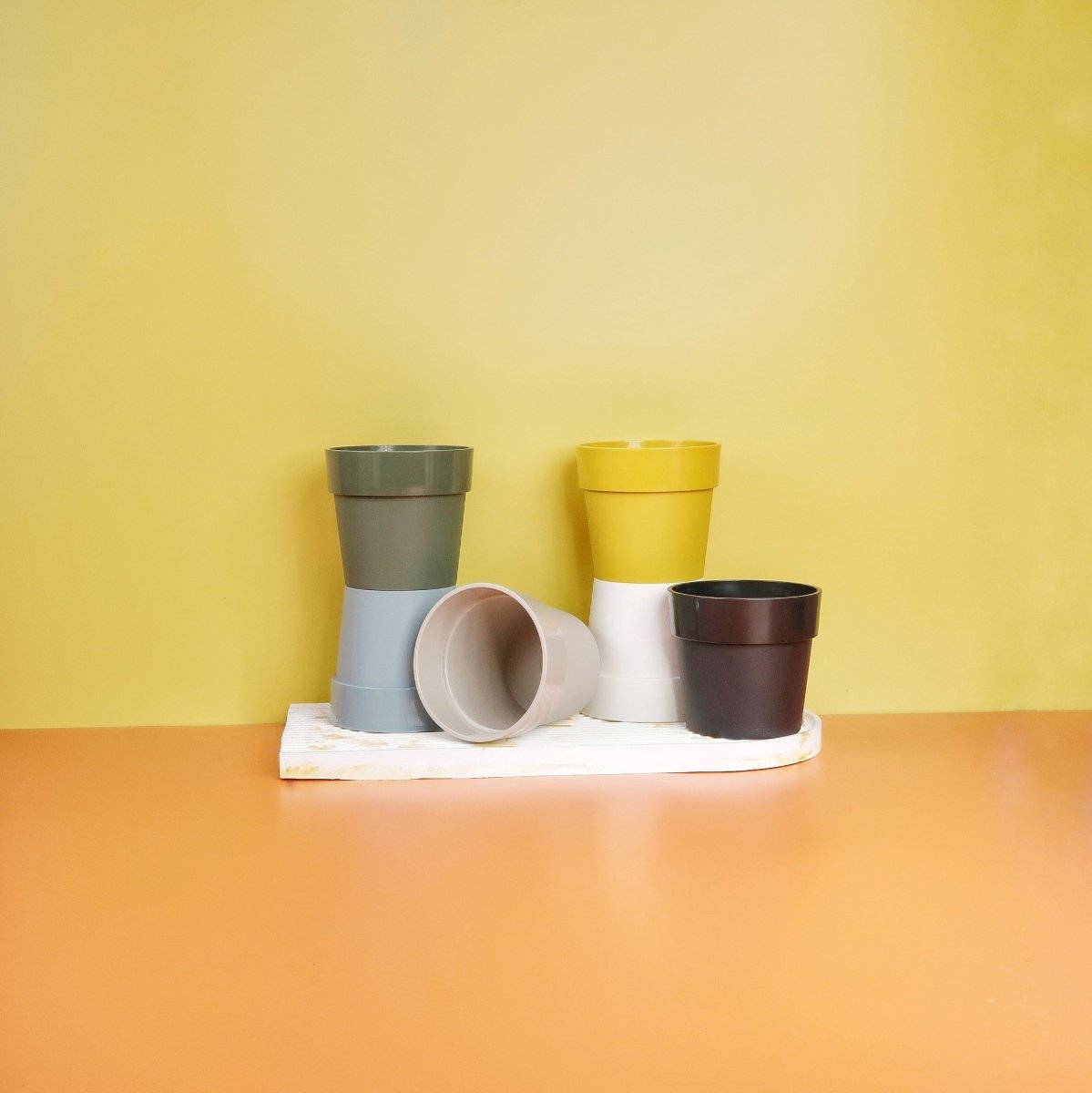 Übertopf Elho B for Original aus Recycling-Kunststoff – potflourri