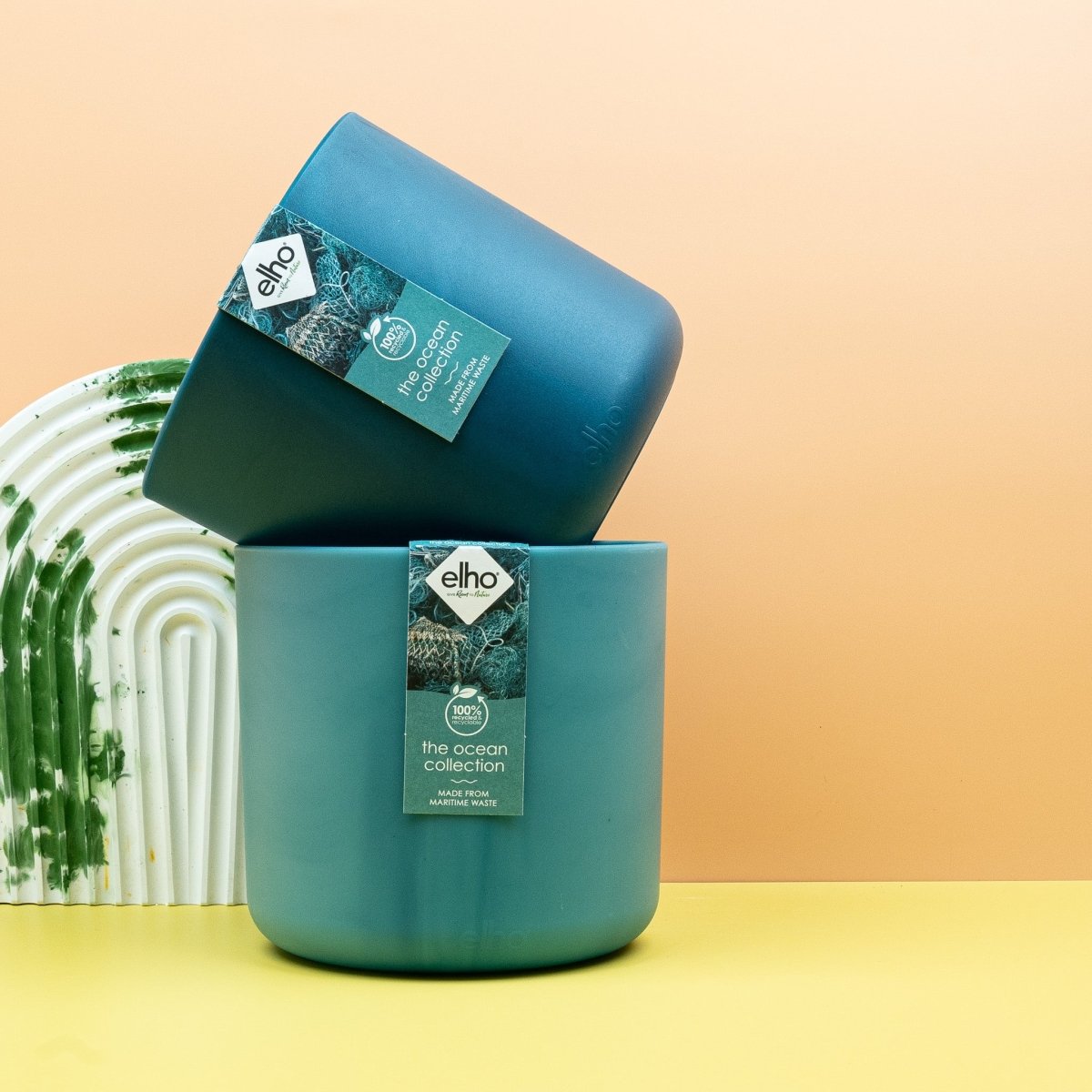 Übertopf Elho Ocean Collection zum Mixen und Matchen