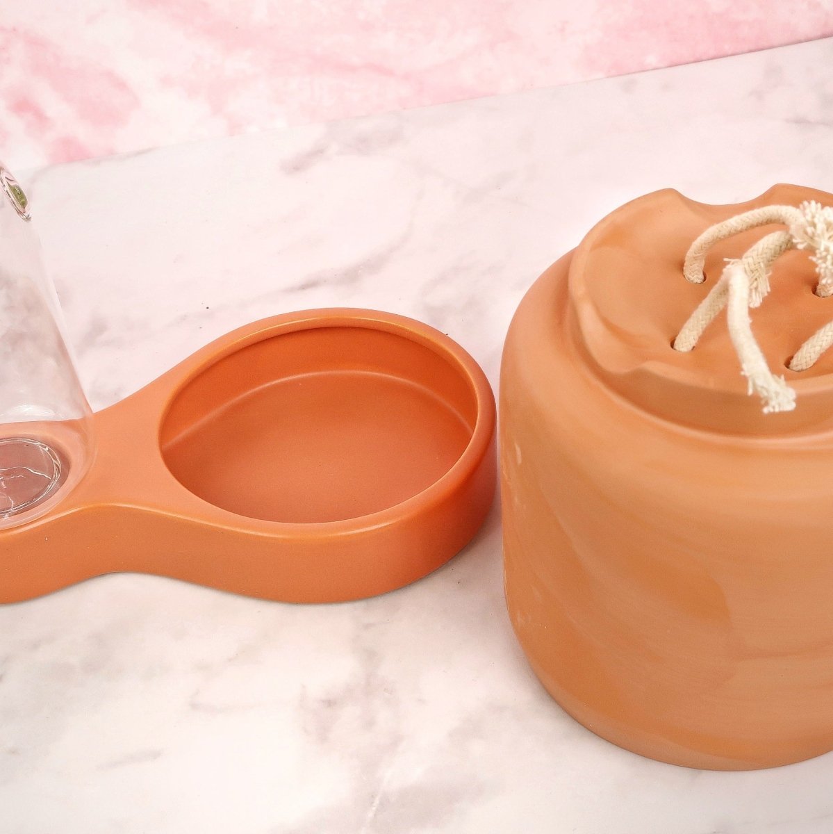 Blumentopf GRANADA 11 cm aus Terrakotta mit Wasserspeicher