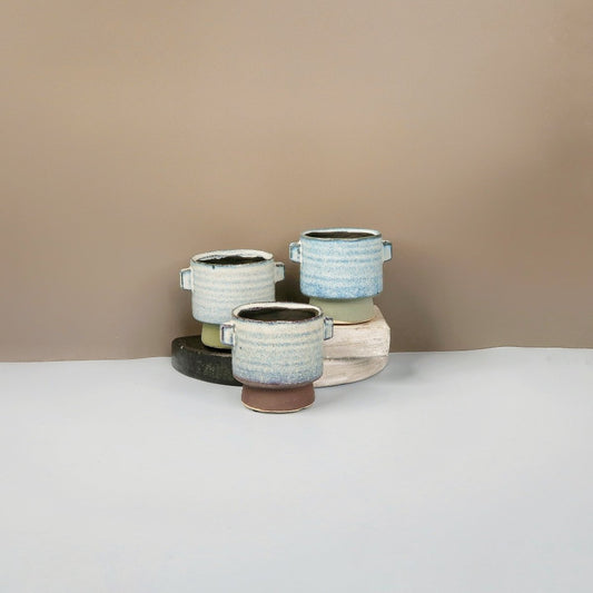 Keramik-Übertopf HUSBY, 6,5 cm – potflourri