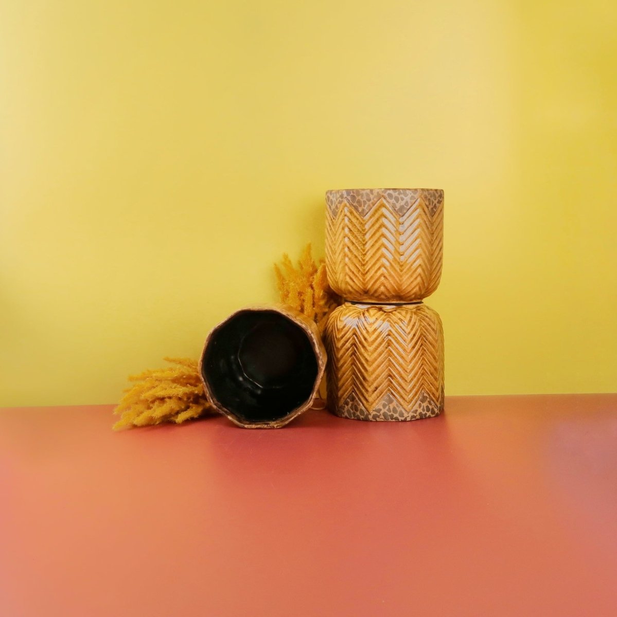 Keramik-Übertopf KUMASI, 11/12 cm – potflourri