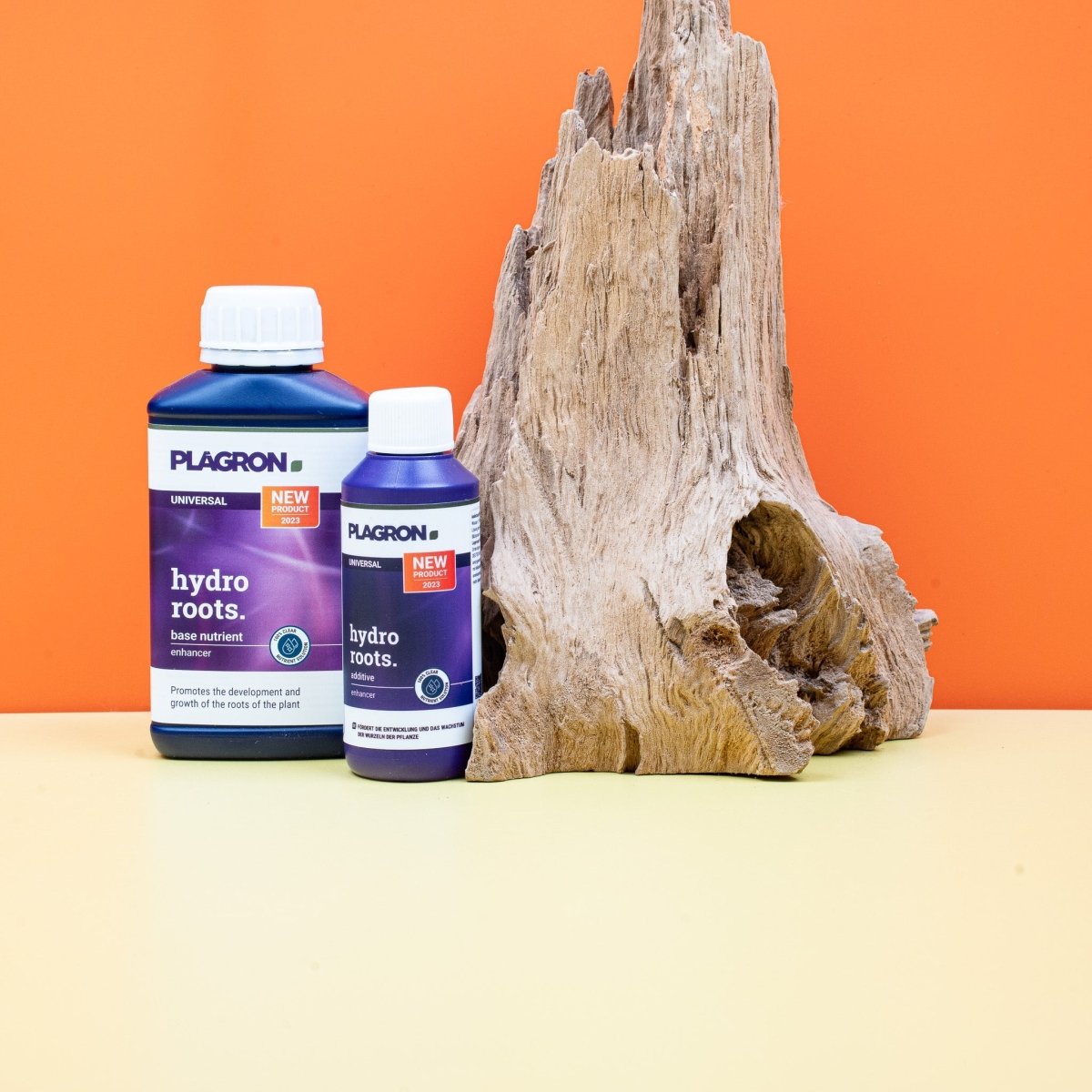 Wurzelstimulator Plagron Hydro Roots, Flasche im Detail