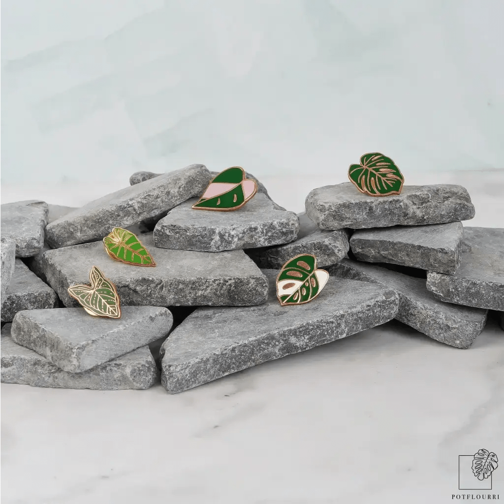 Plantpin aus Metall mit Butterfly-Verschluss, ca. 30 mm – potflourri