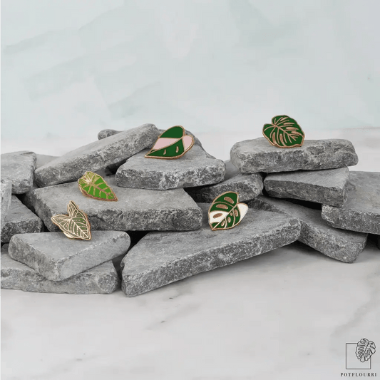 Plantpin aus Metall mit Butterfly-Verschluss, ca. 30 mm – potflourri
