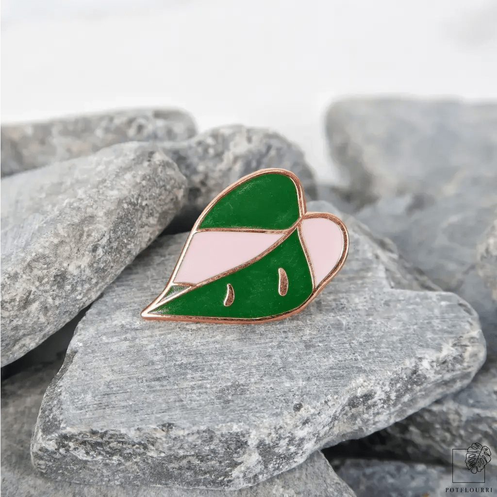 Poliertes Metall-Plantpin für Zimmerpflanzen