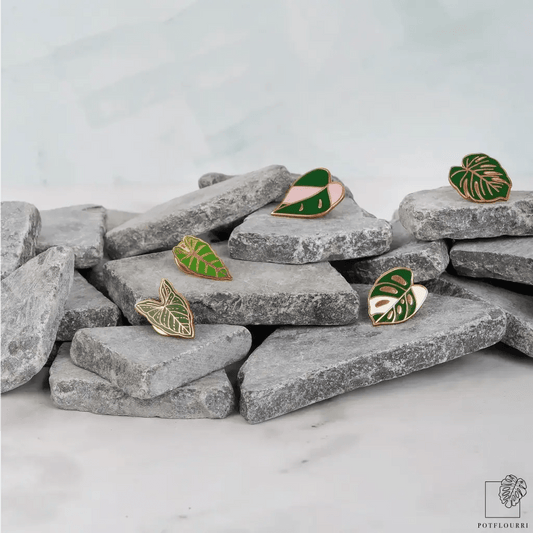 Plantpin aus Metall mit Butterfly-Verschluss, ca. 30 mm – potflourri