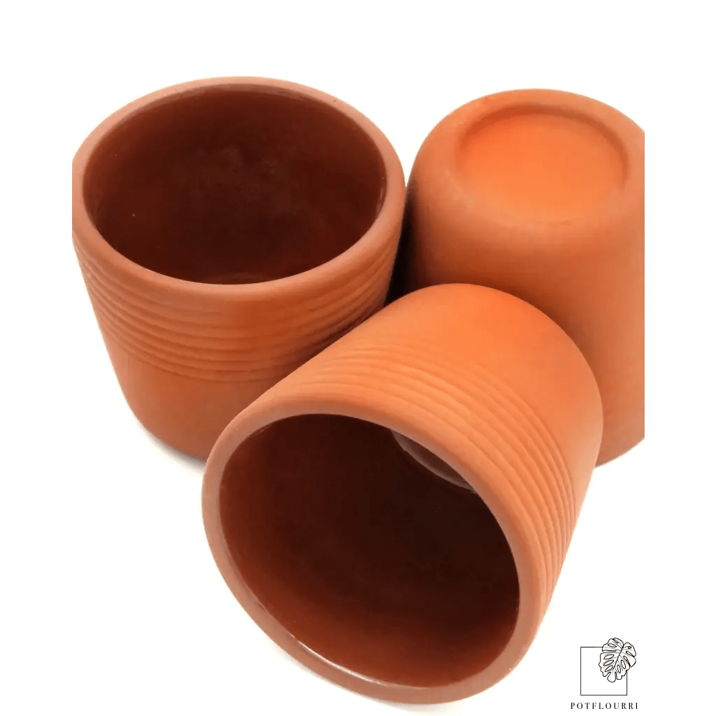 Blumentopf VICENZA aus Terrakotta, Innendurchmesser 6 cm